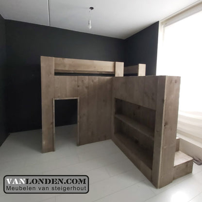 Steigerhouten hoogslaper Jelte