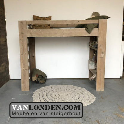 Steigerhouten hoogslaper Lena