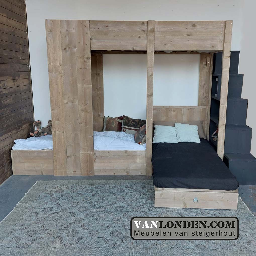 Steigerhouten hoogslaper Meta