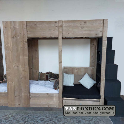 Steigerhouten hoogslaper Meta