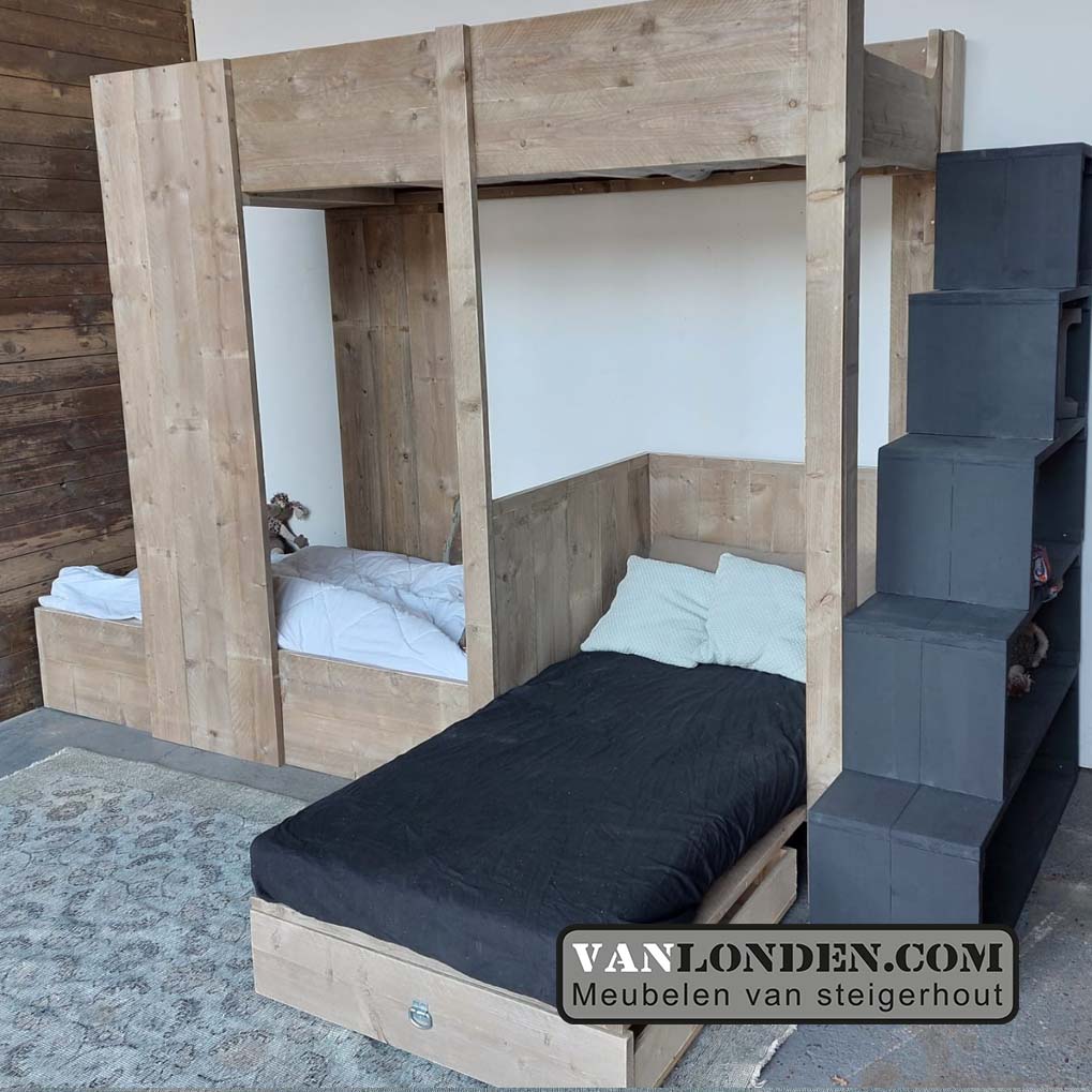 Steigerhouten hoogslaper Meta