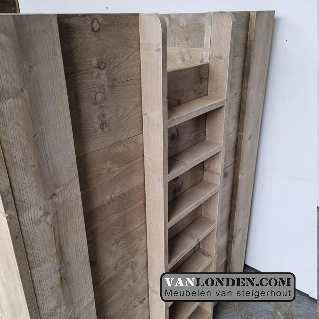 Steigerhouten hoogslaper Wiebe