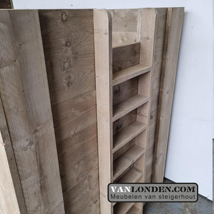 Steigerhouten hoogslaper Wiebe