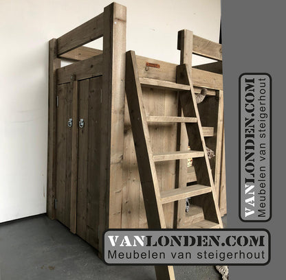 Steigerhouten hoogslaper Borre