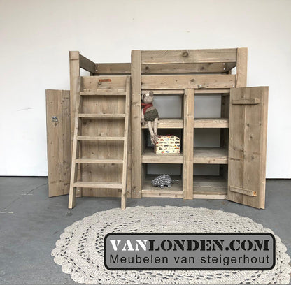 Steigerhouten hoogslaper Borre