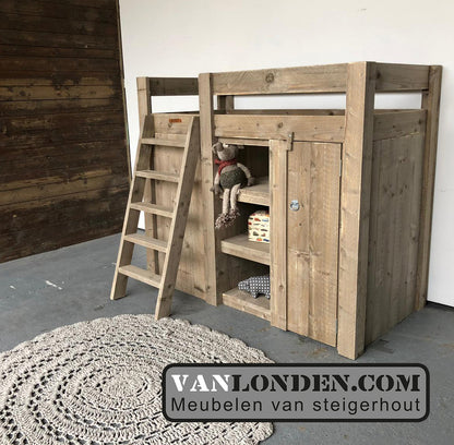 Steigerhouten hoogslaper Borre