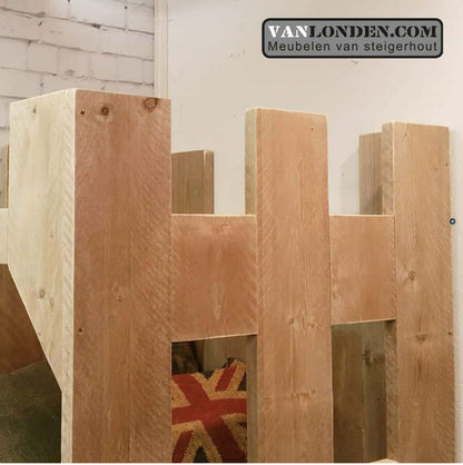 Steigerhouten kasteelbed Daniel