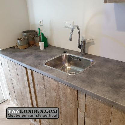 Steigerhouten keuken Pjotr