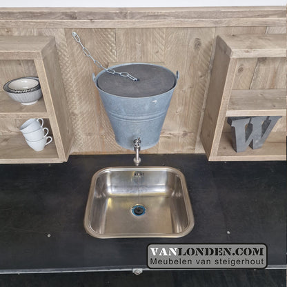 Steigerhouten kinder buitenkeuken Dex