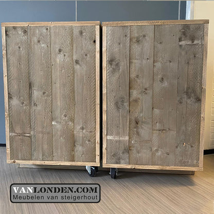 Steigerhouten knutselkast Nicole