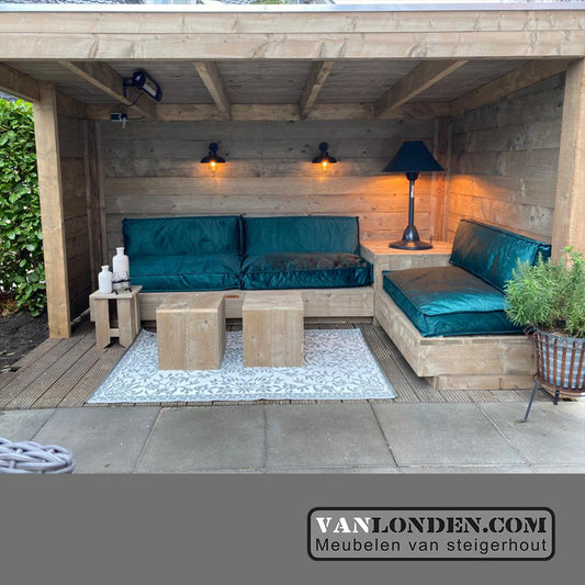 Steigerhouten lage overkapping Hidde