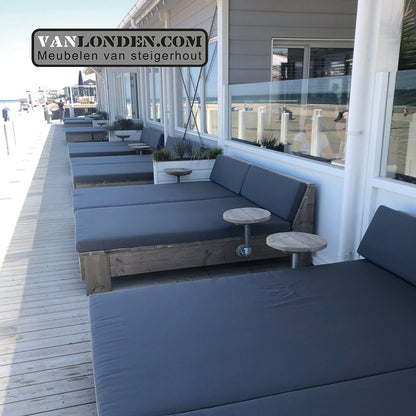 Steigerhouten loungebed Jessie