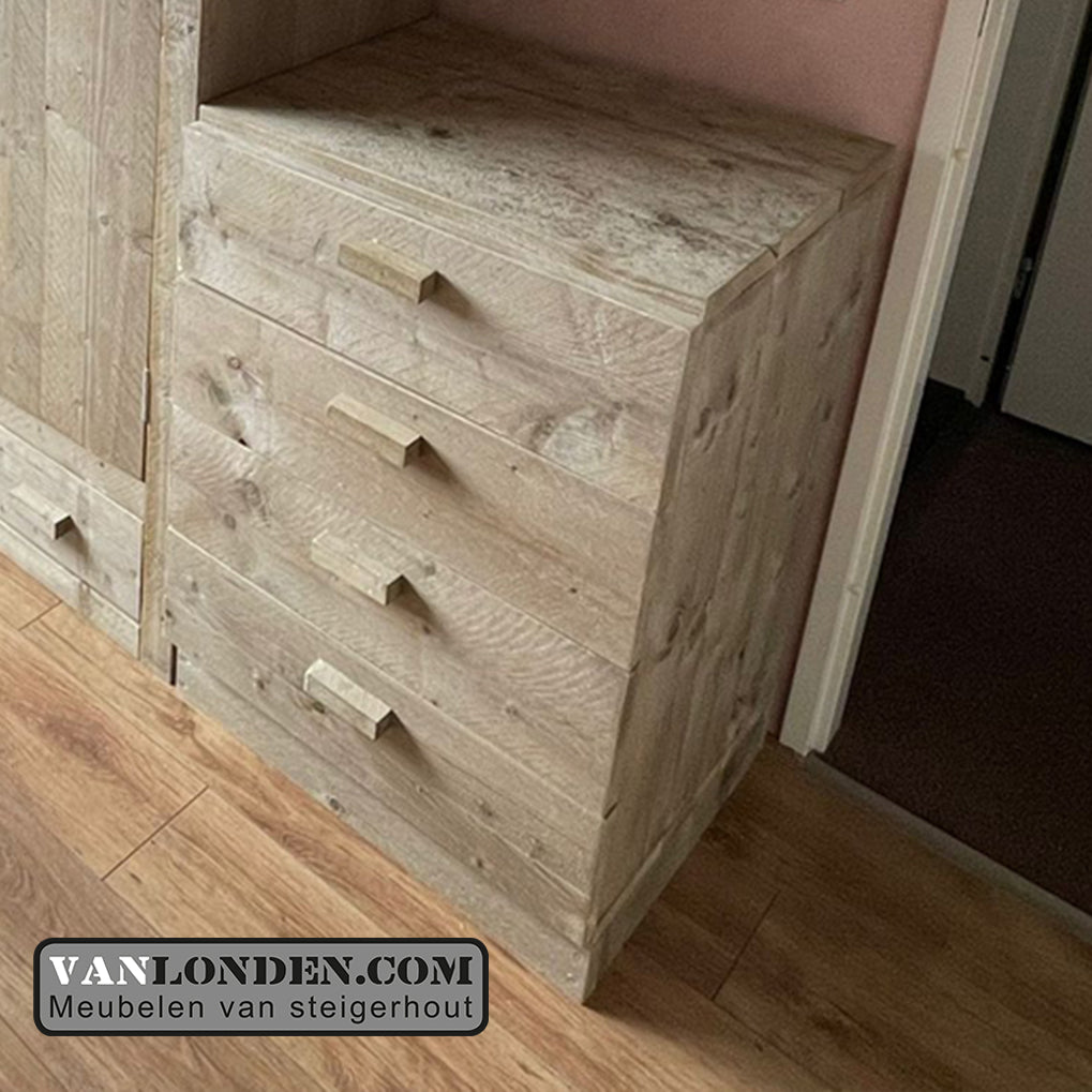 Steigerhouten ladenkastje Esther