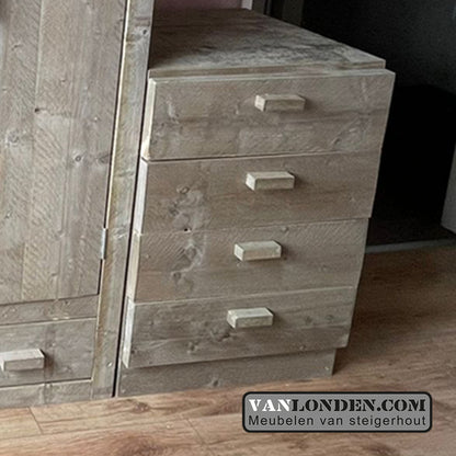 Steigerhouten ladenkastje Esther