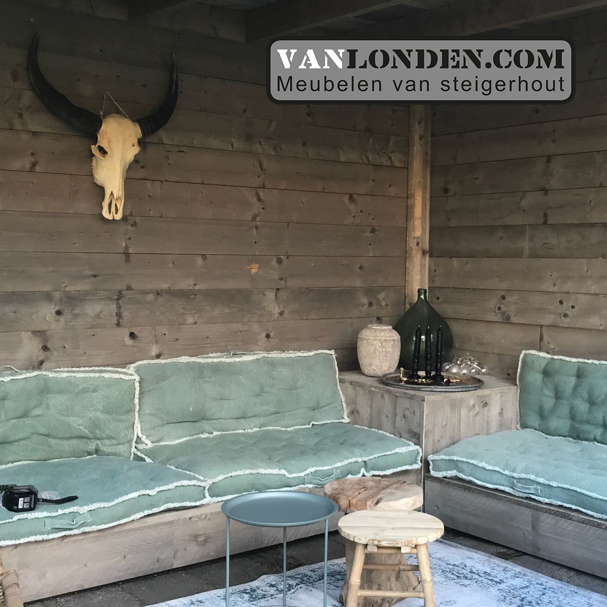 Steigerhout overkapping Arjen