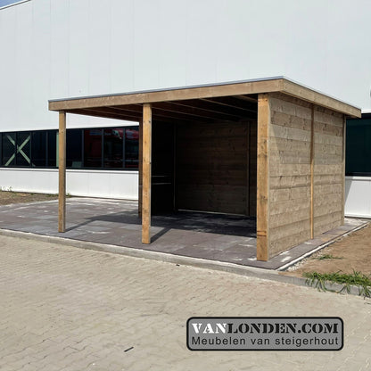 Steigerhouten overkapping Edo