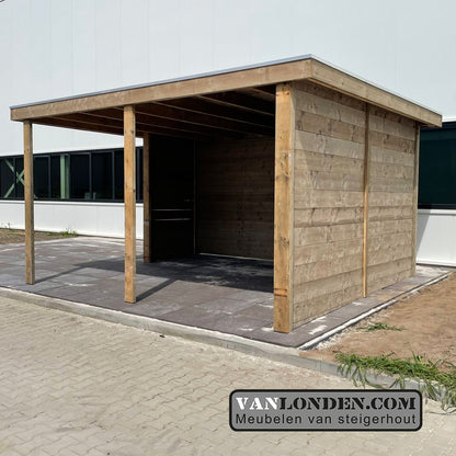 Steigerhouten overkapping Edo