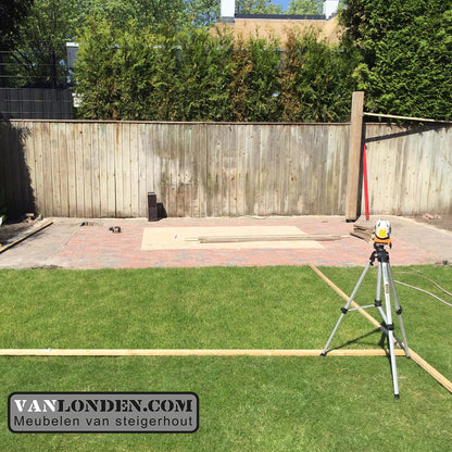 Steigerhout overkapping Sieb