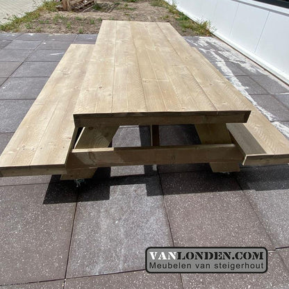 Steigerhouten picknicktafel Thijs