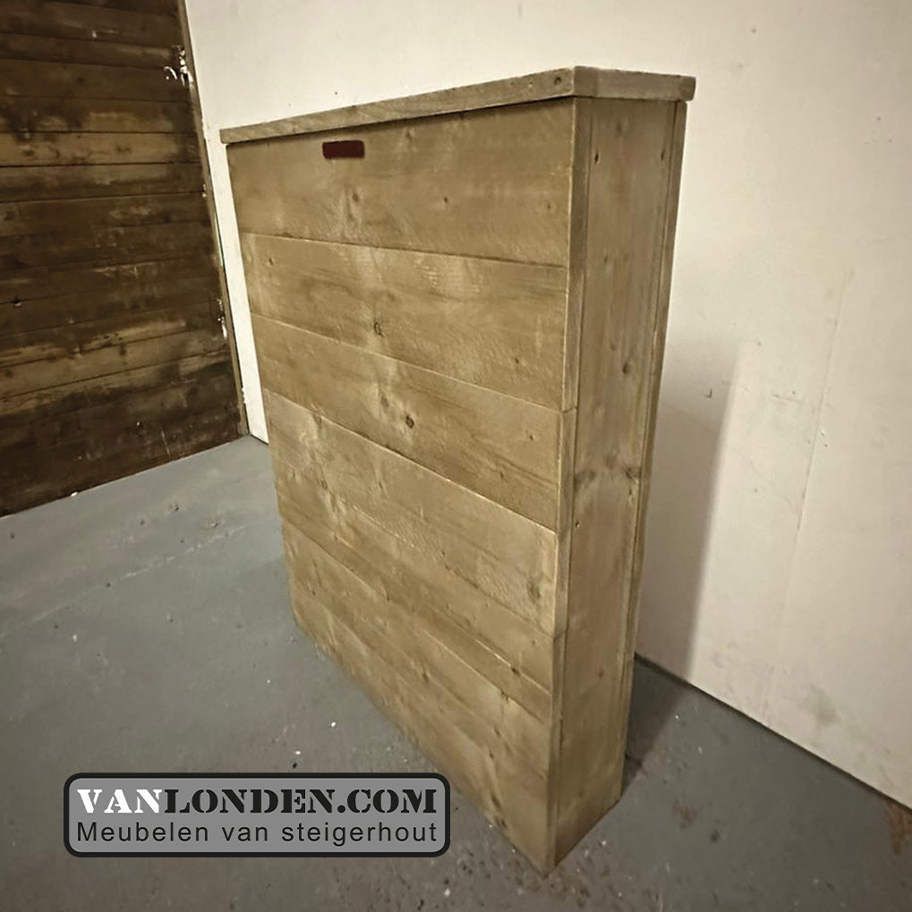 Steigerhouten plantenbak / roomdivider Wikke