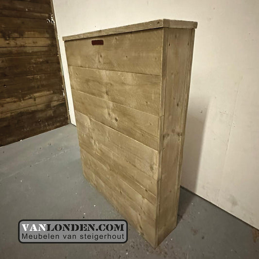 Steigerhouten plantenbak / roomdivider Wikke