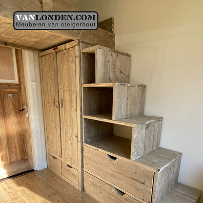 Steigerhouten slaap vide Wally