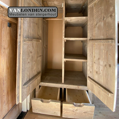 Steigerhouten slaap vide Wally