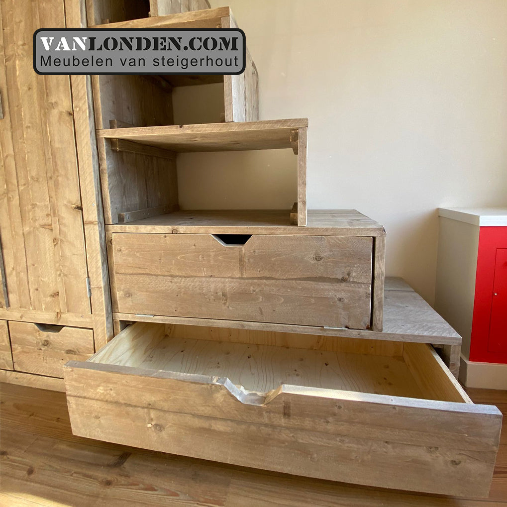 Steigerhouten slaap vide Wally