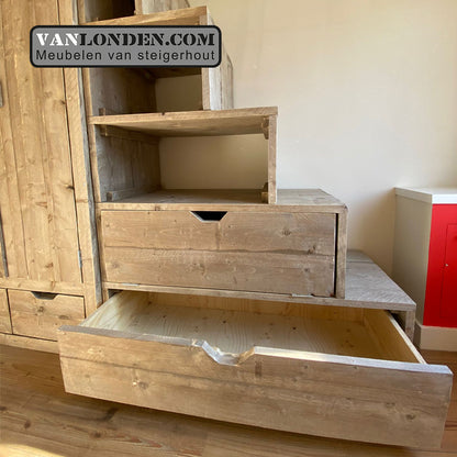 Steigerhouten slaap vide Wally