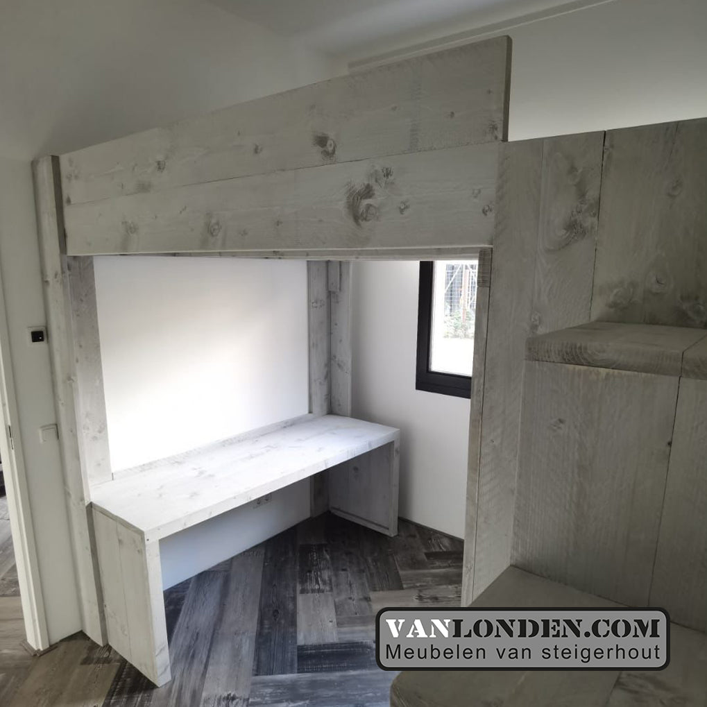 Steigerhouten slaap vide Wop