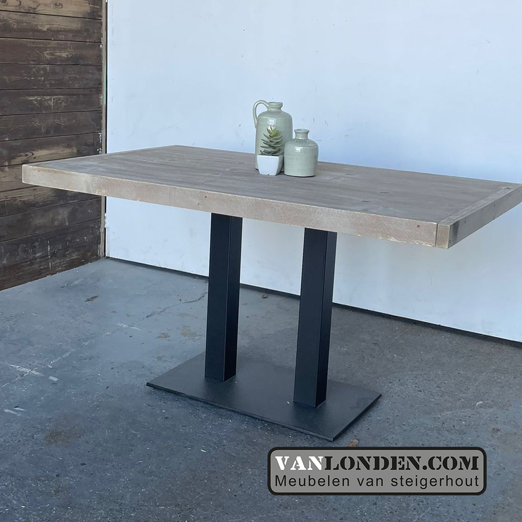 Steigerhouten tafeltje Arthur breed