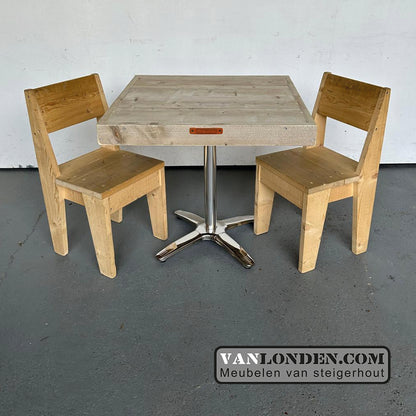 Steigerhouten tafeltje Linne