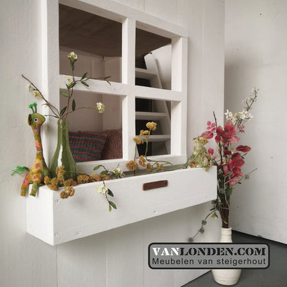 Steigerhouten trapgevel bed Tirza