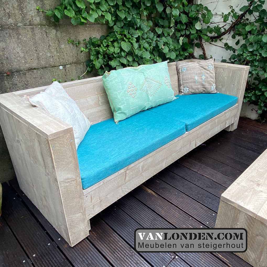 Steigerhouten tuinbank Alix