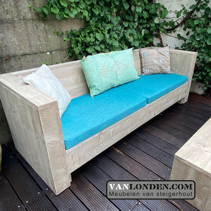 Steigerhouten tuinbank Alix