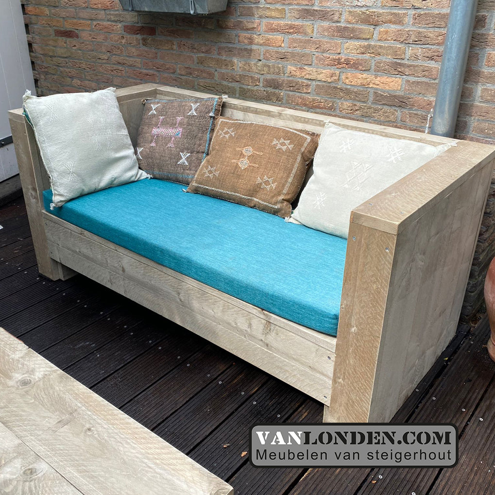 Steigerhouten tuinbank Alix