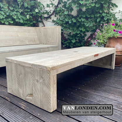 Steigerhouten tuinbank Alix