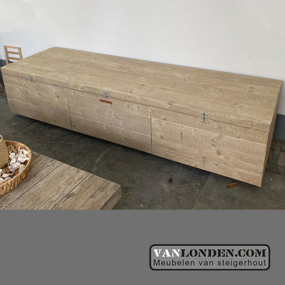 Steigerhouten tuinkist Tara