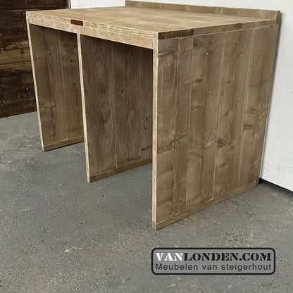 Steigerhouten wasmachine ombouw Maaike