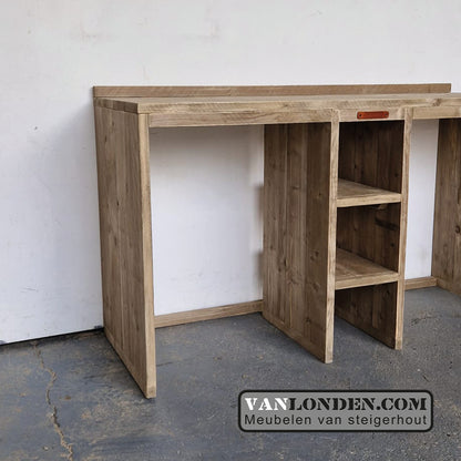 Steigerhouten wasmachine ombouw Mariet