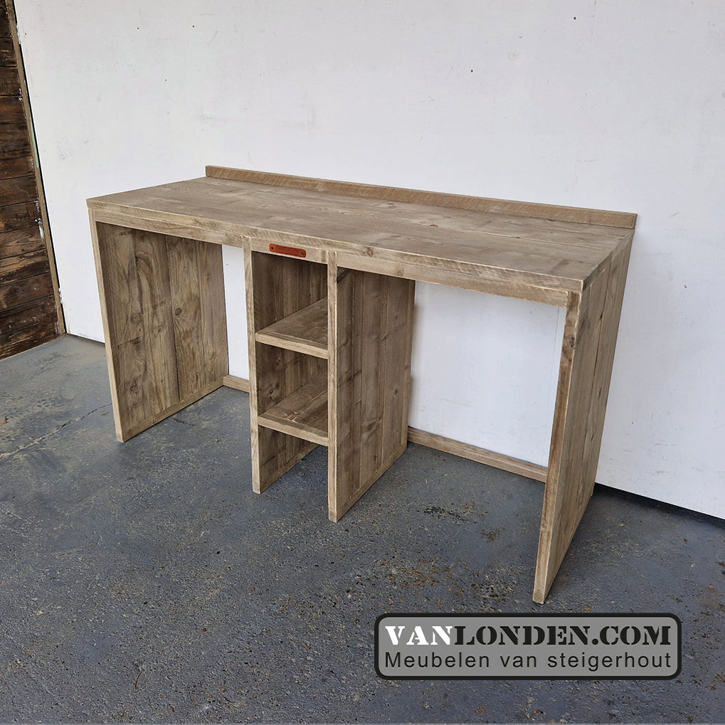 Steigerhouten wasmachine ombouw Mariet