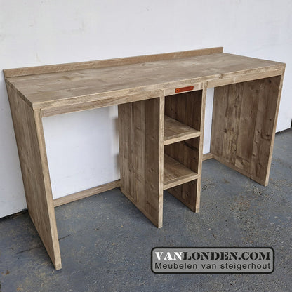 Steigerhouten wasmachine ombouw Mariet