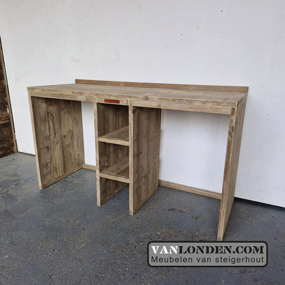 Steigerhouten wasmachine ombouw Mariet