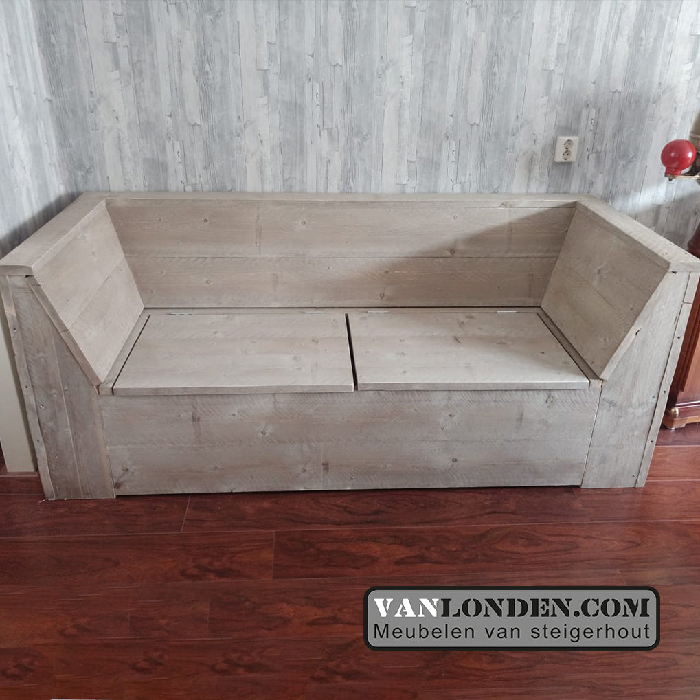 Steigerhouten zitbank Tanja