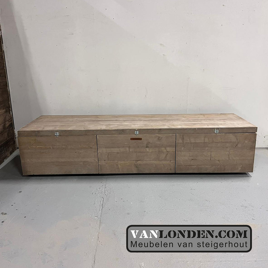 Steigerhouten tuinkist Tara