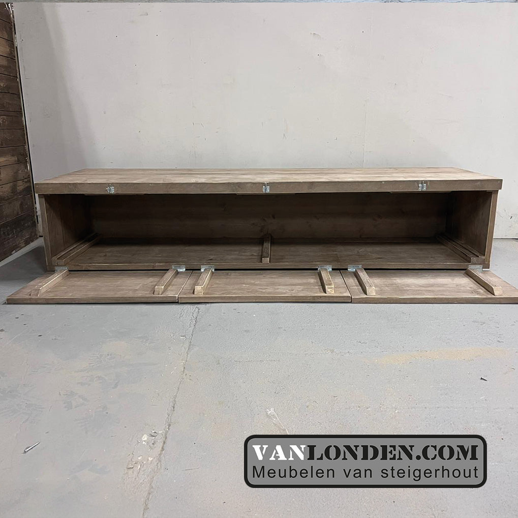 Steigerhouten tuinkist Tara