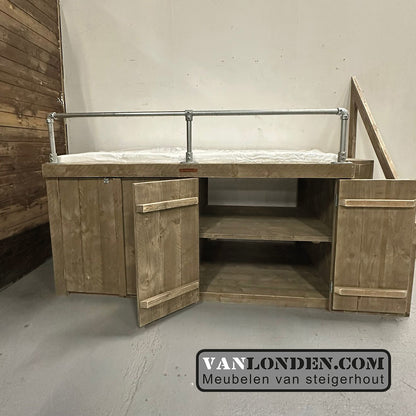 Steigerhouten half hoogslaper Dokus