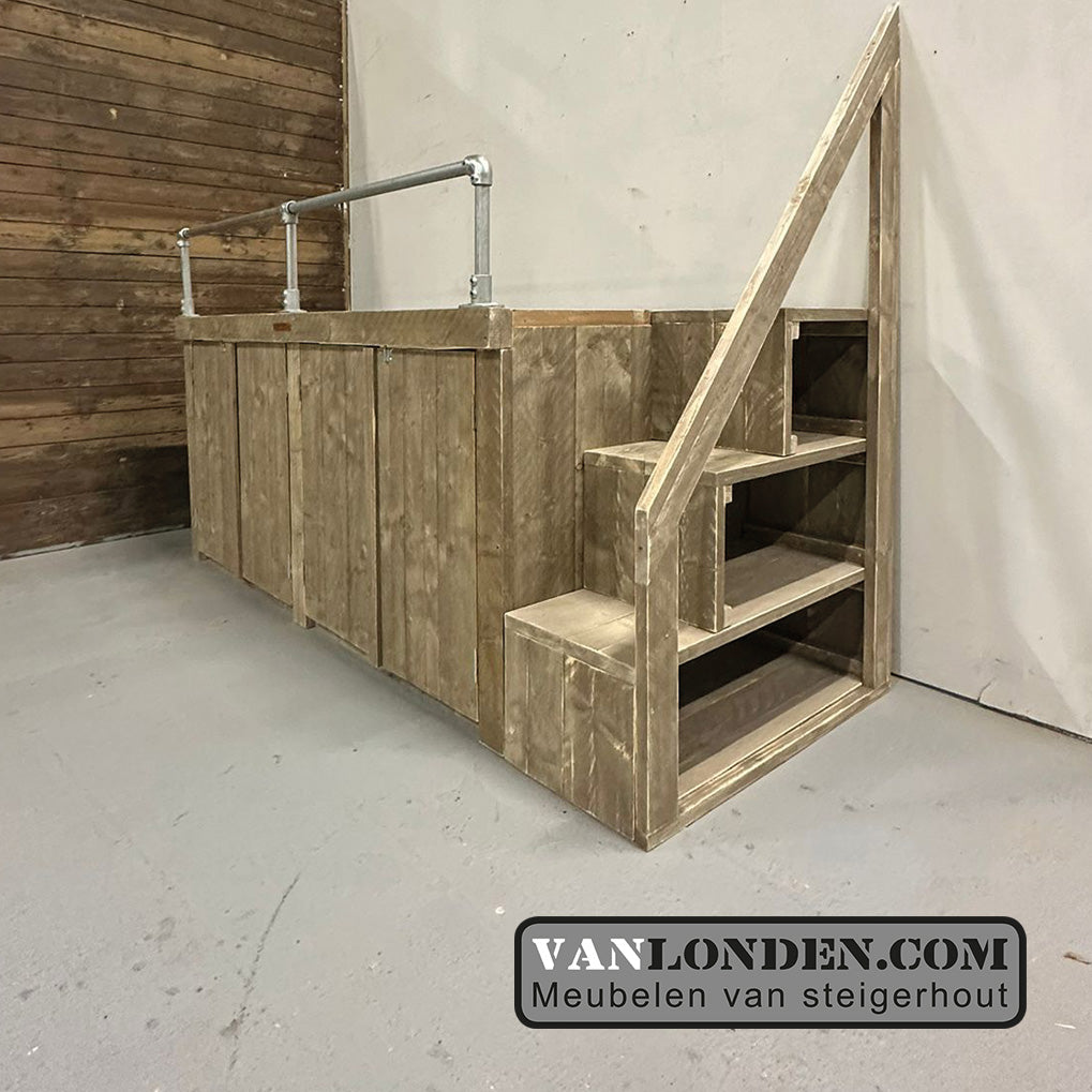 Steigerhouten half hoogslaper Dokus