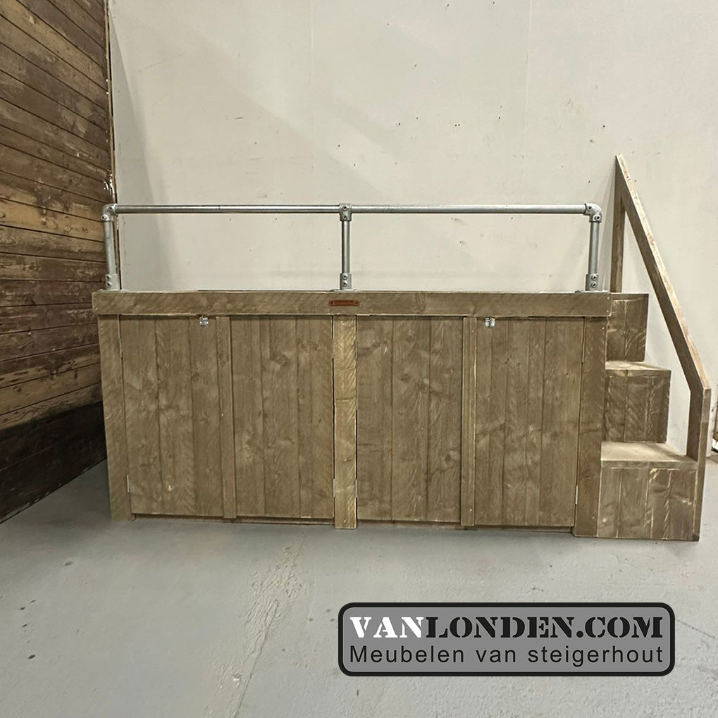 Steigerhouten half hoogslaper Dokus