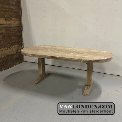 Steigerhouten tafel Ravi